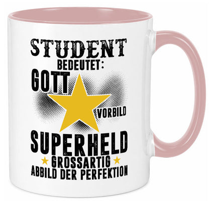 Bedeutung von Student | Universität Uni Studium Geschenkidee Humor Tasse