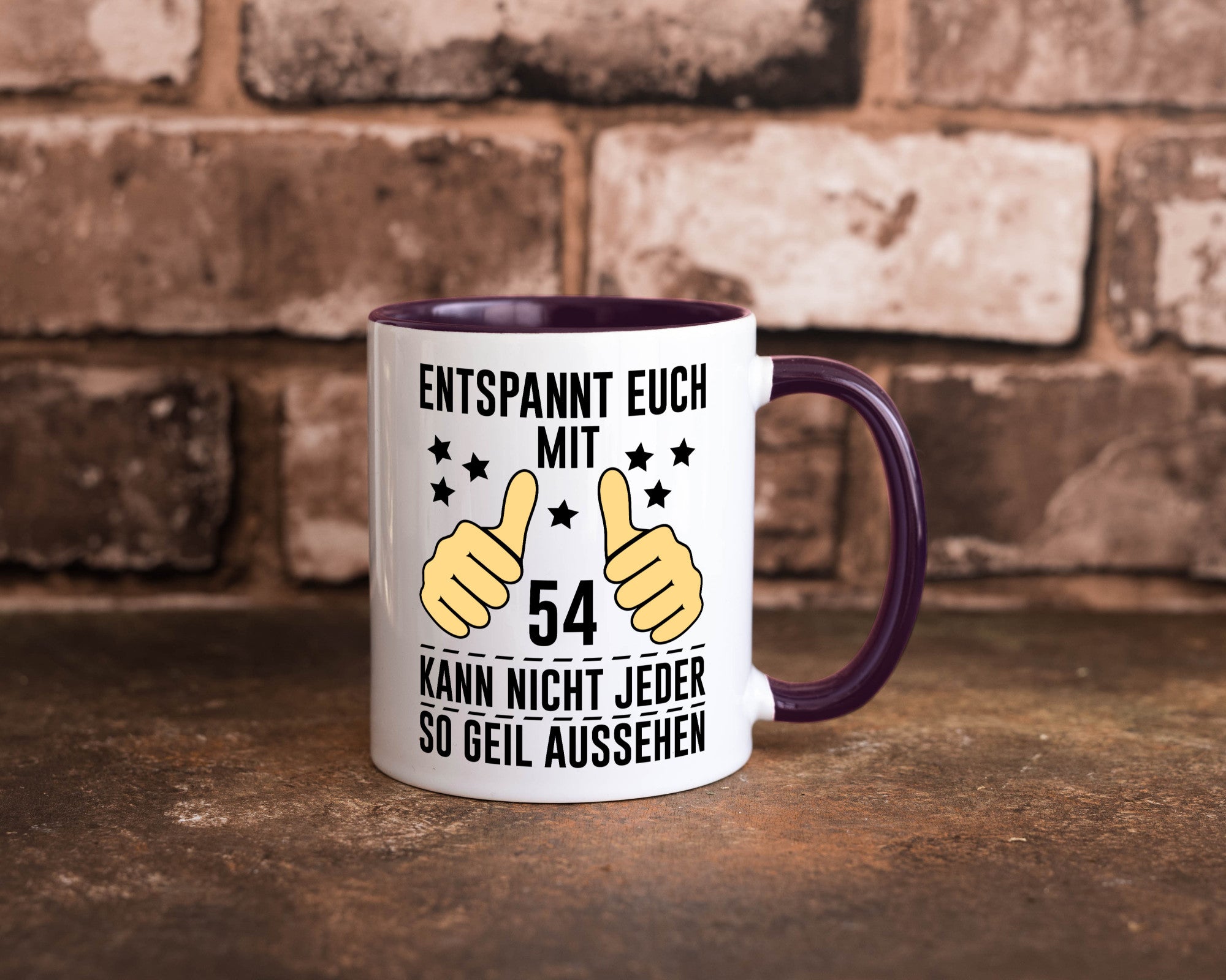 54. Geburtstag | 54 Jahre Geil aussehen Entspannt euch v2 lustig Geschenkidee