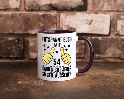 54. Geburtstag | 54 Jahre Geil aussehen Entspannt euch v2 lustig Geschenkidee