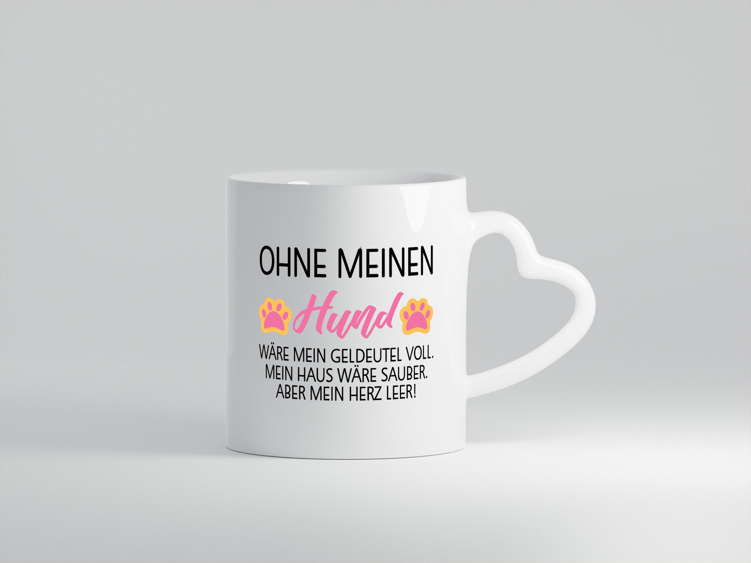 Ohne meinen Hund | Ich brauche Hundeliebe lustig Tierliebhaber Humor Geschenk