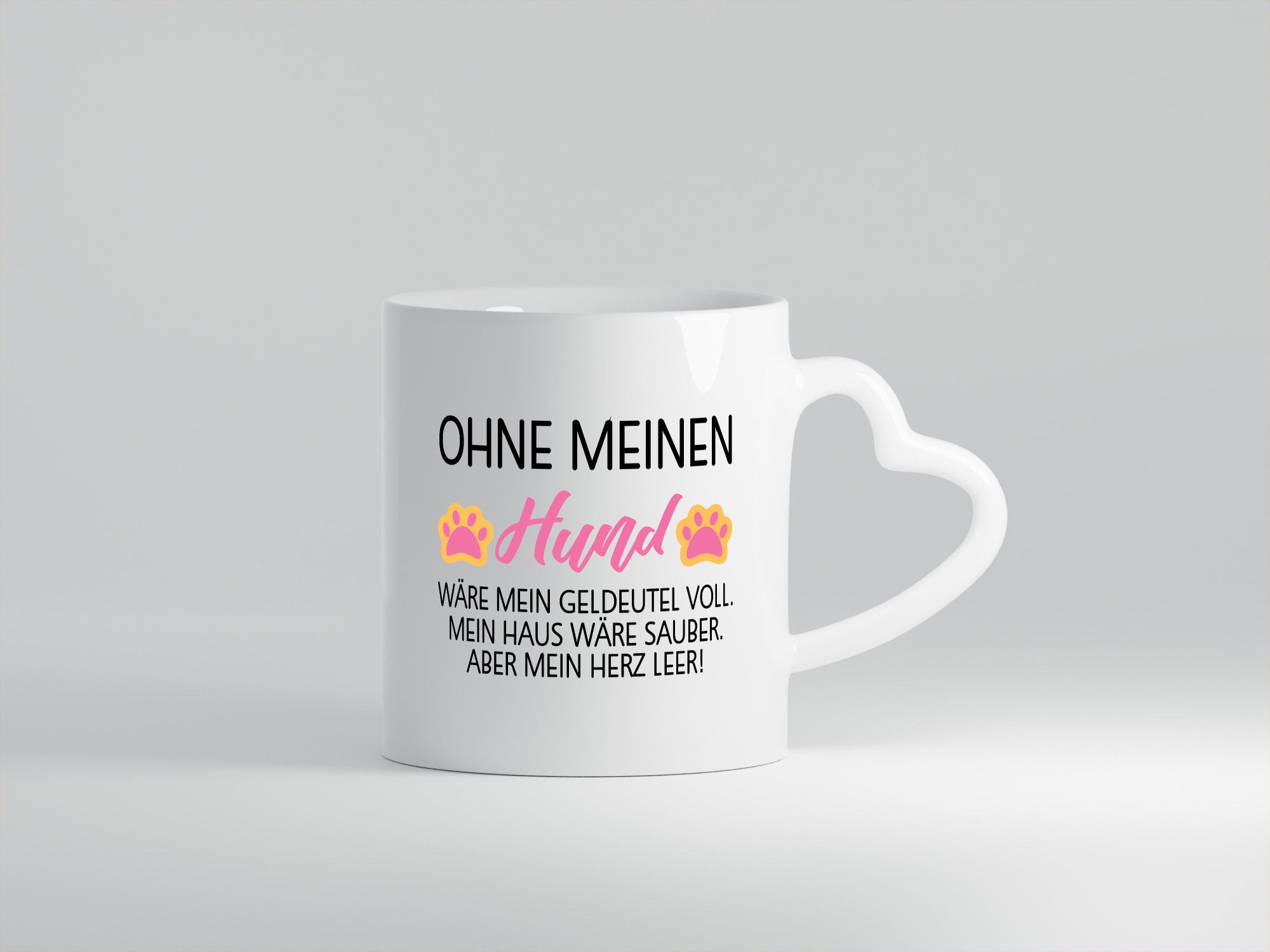 Ohne meinen Hund | Ich brauche Hundeliebe lustig Tierliebhaber Humor Geschenk