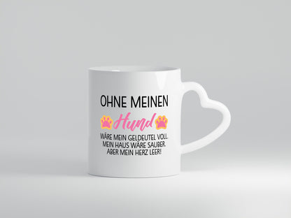 Ohne meinen Hund | Ich brauche Hundeliebe lustig Tierliebhaber Humor Geschenk
