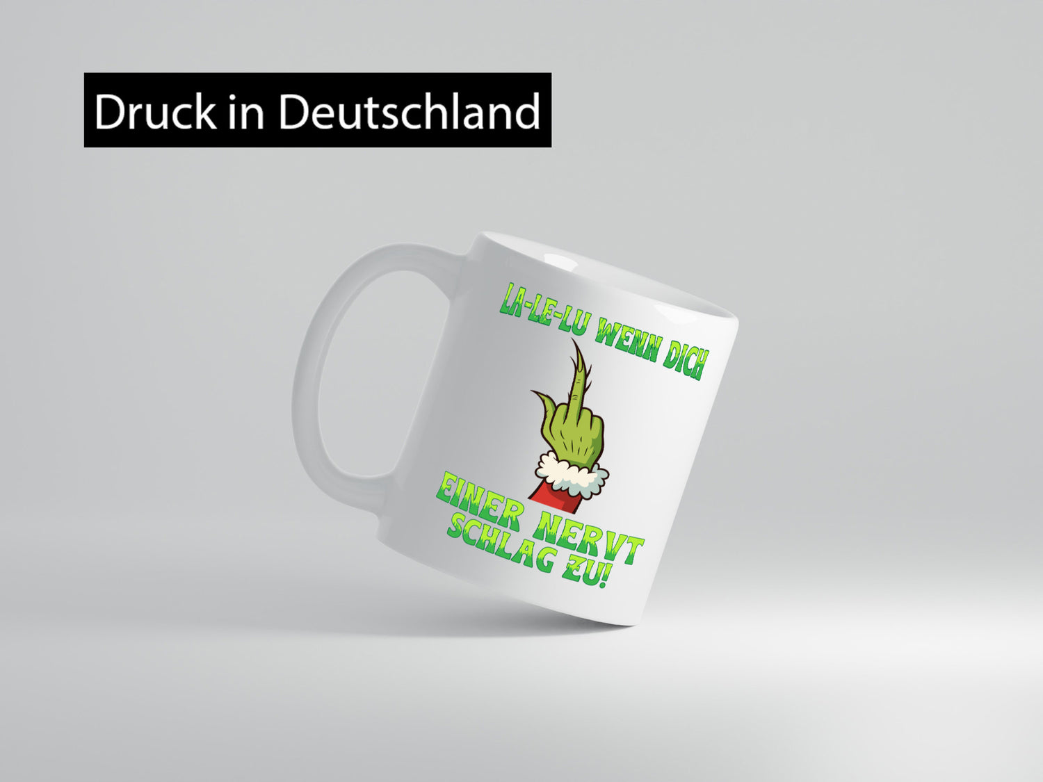 La Le Lu | Weihnachten Weihnachtsmuffel Lichter vl14 Geschenkidee Humor Tasse