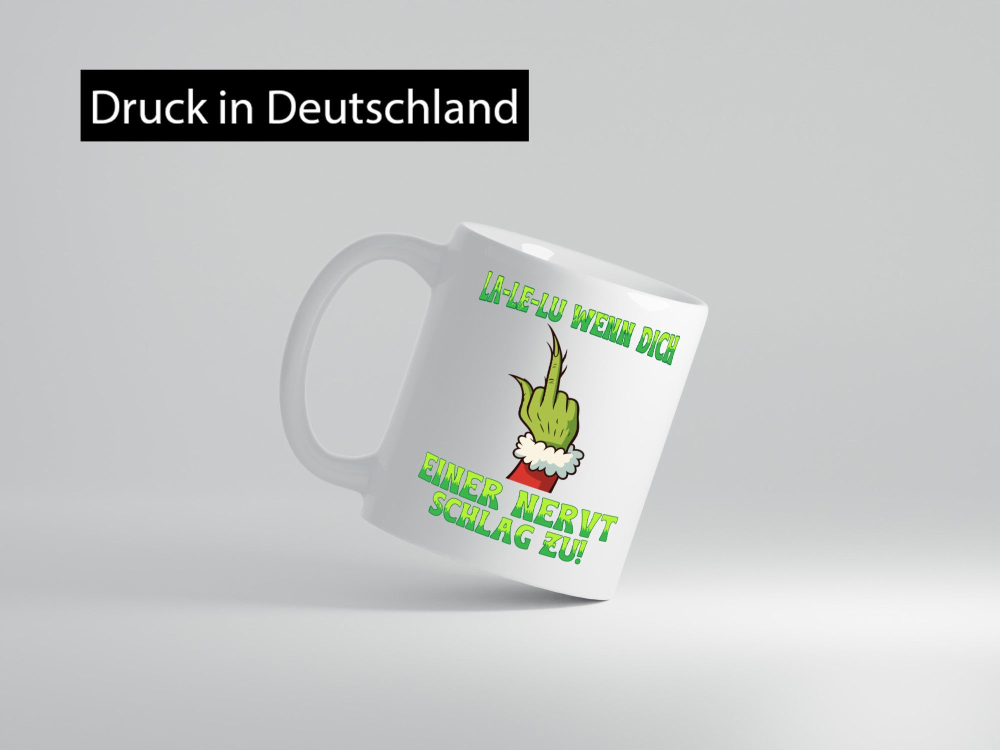 La Le Lu | Weihnachten Weihnachtsmuffel Lichter vl14 Geschenkidee Humor Tasse