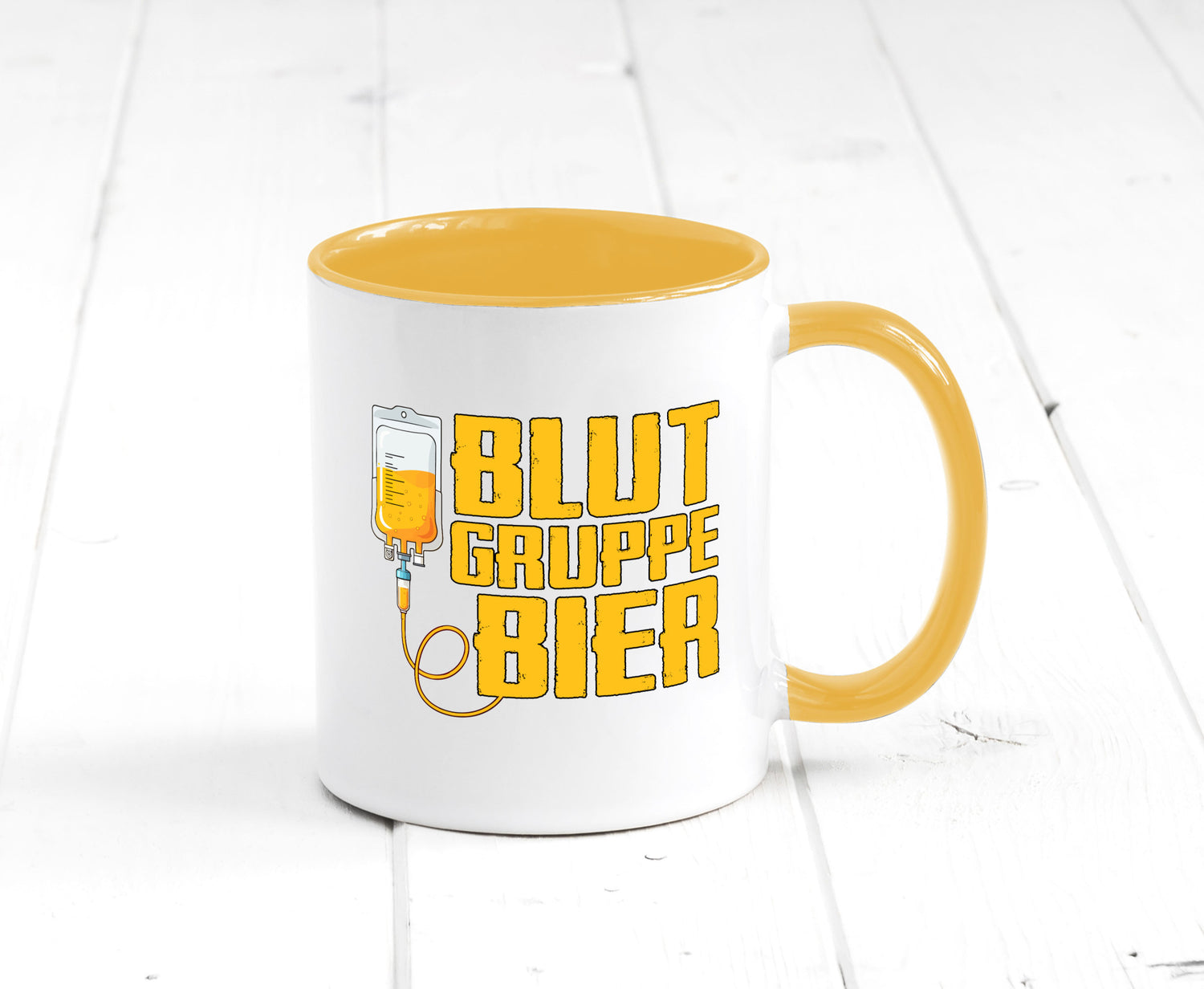Blutgruppe Bier | Saufen Trinken Biertrinker Humor Geschenkidee Tasse
