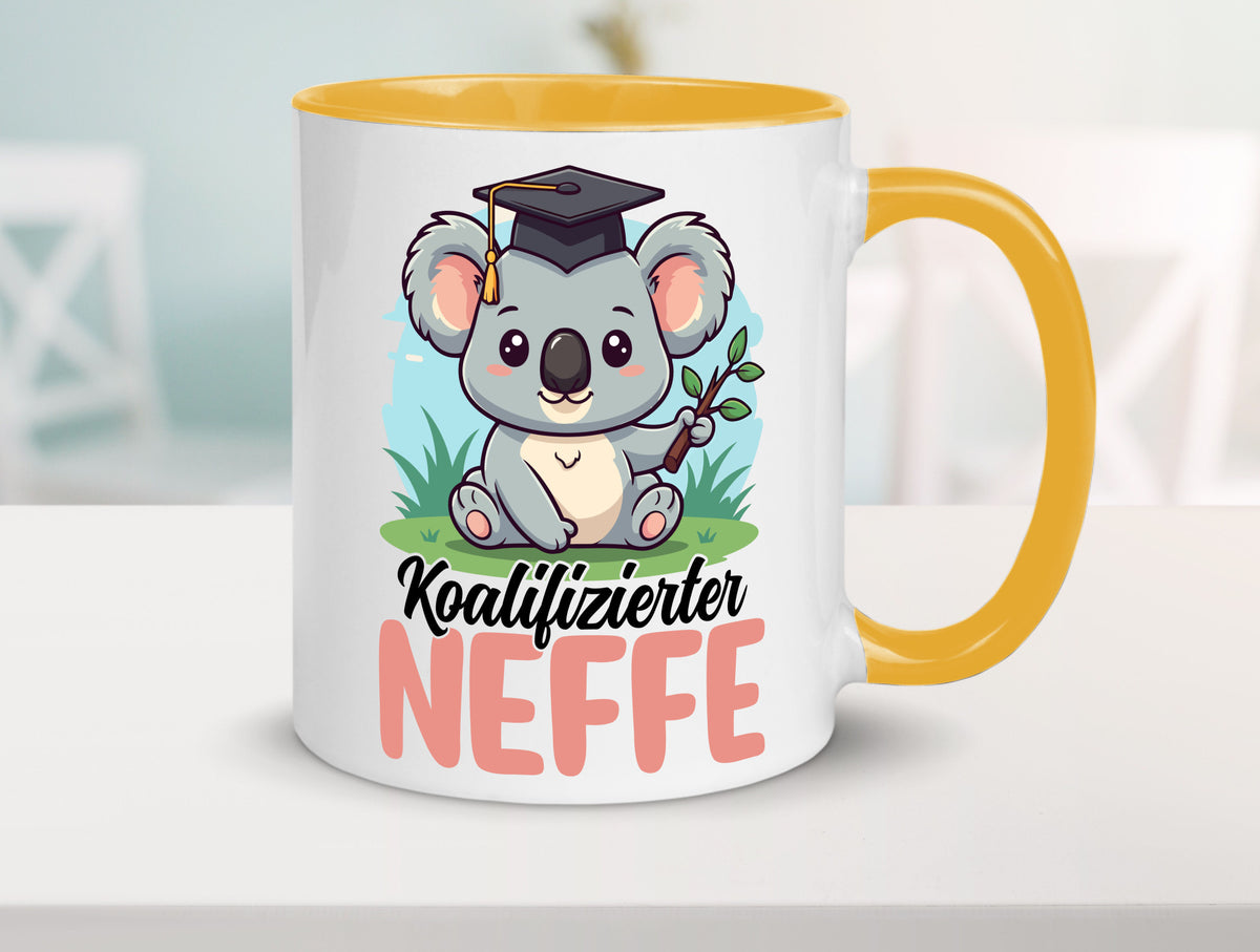 Koalifizierter Neffe | Familie Bruder Bester Onkel Geschenkidee Humor Tasse