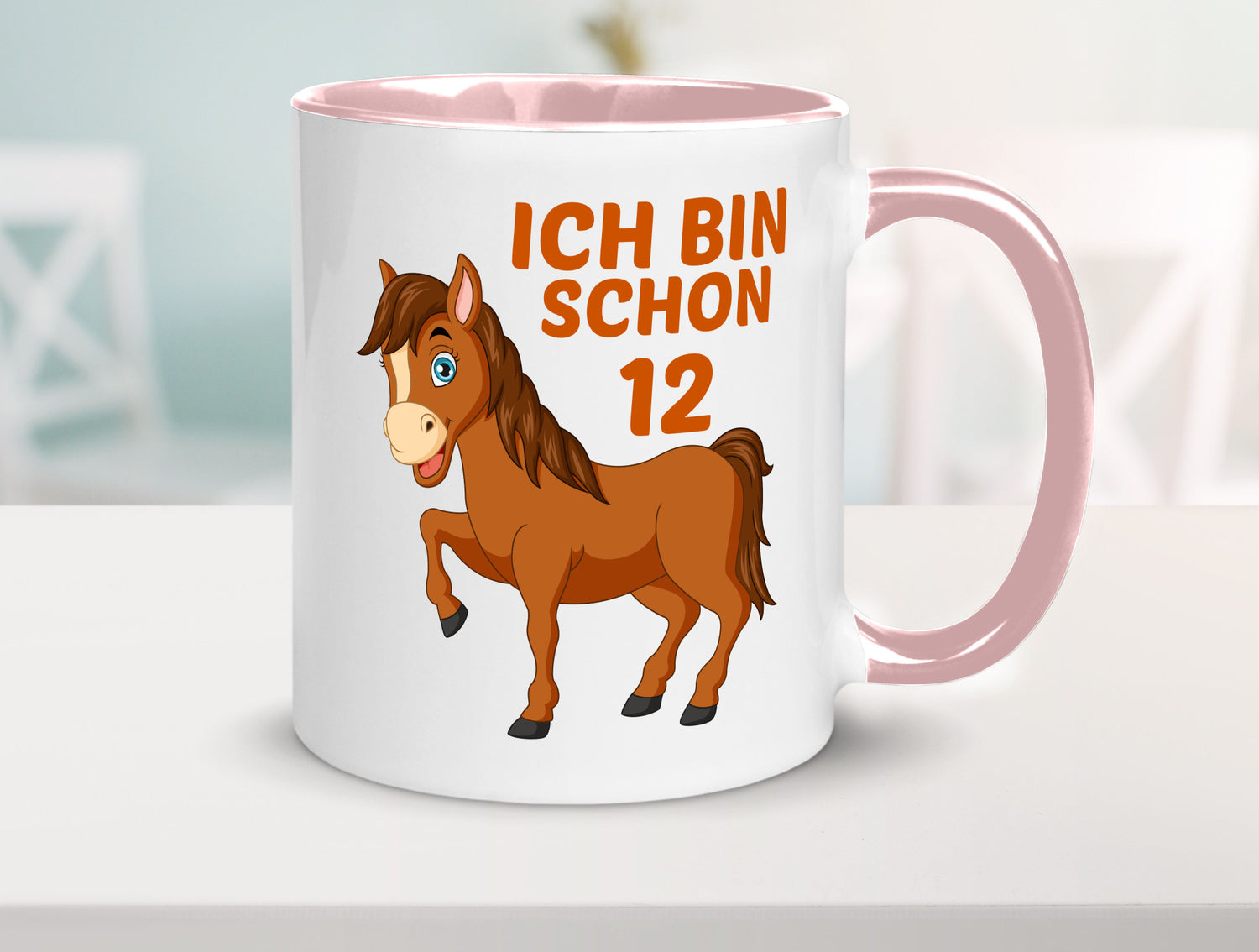 12. Geburtstag | Ich bin schon 12 Pferde Pony Geschenkidee Humor Tasse