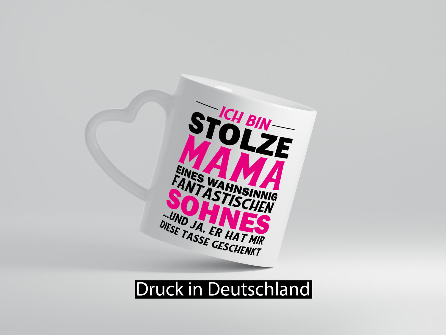 Stolze Mama Geschenkidee Familie Humor Tasse