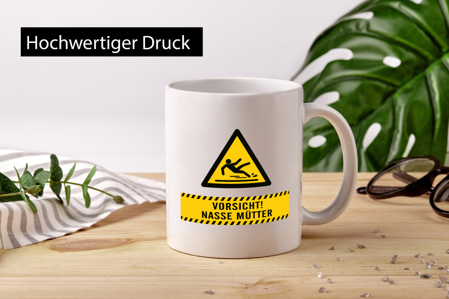 Vorsicht Nasse Mütter | Muttertag Geschenk Familie Geschenkidee lustiger Spruch