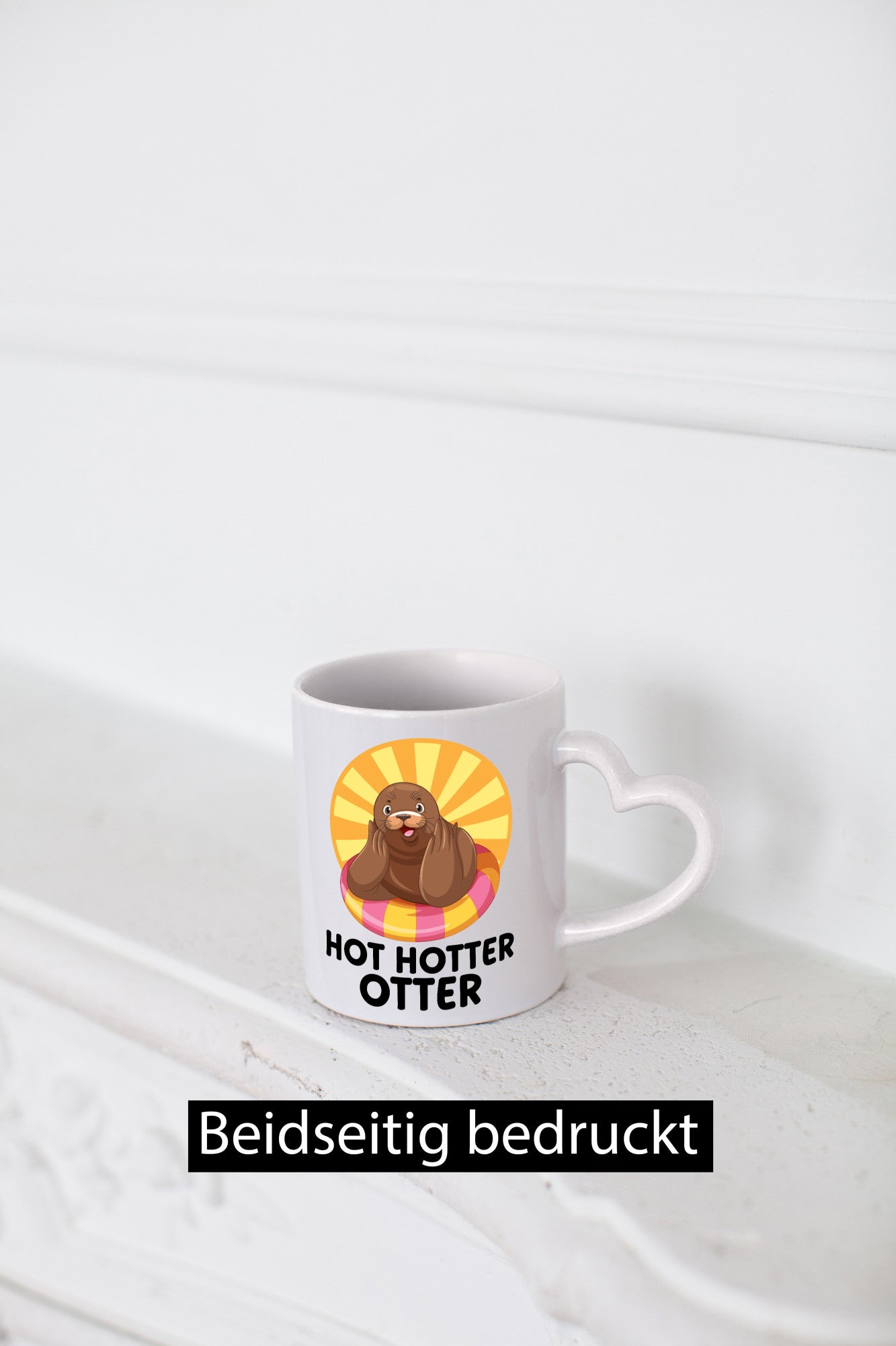 Hot Hotter Otter | Otterliebe lustig Humor Geschenkidee Geschenk Tasse