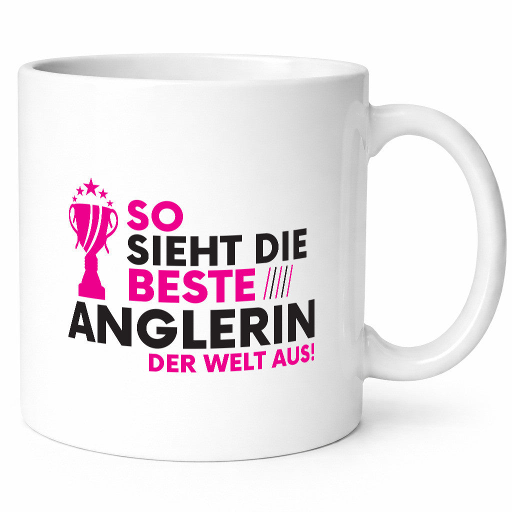Die Weltbeste Anglerin | Angeln Fischerin lustiger Spruch Geschenk Humor
