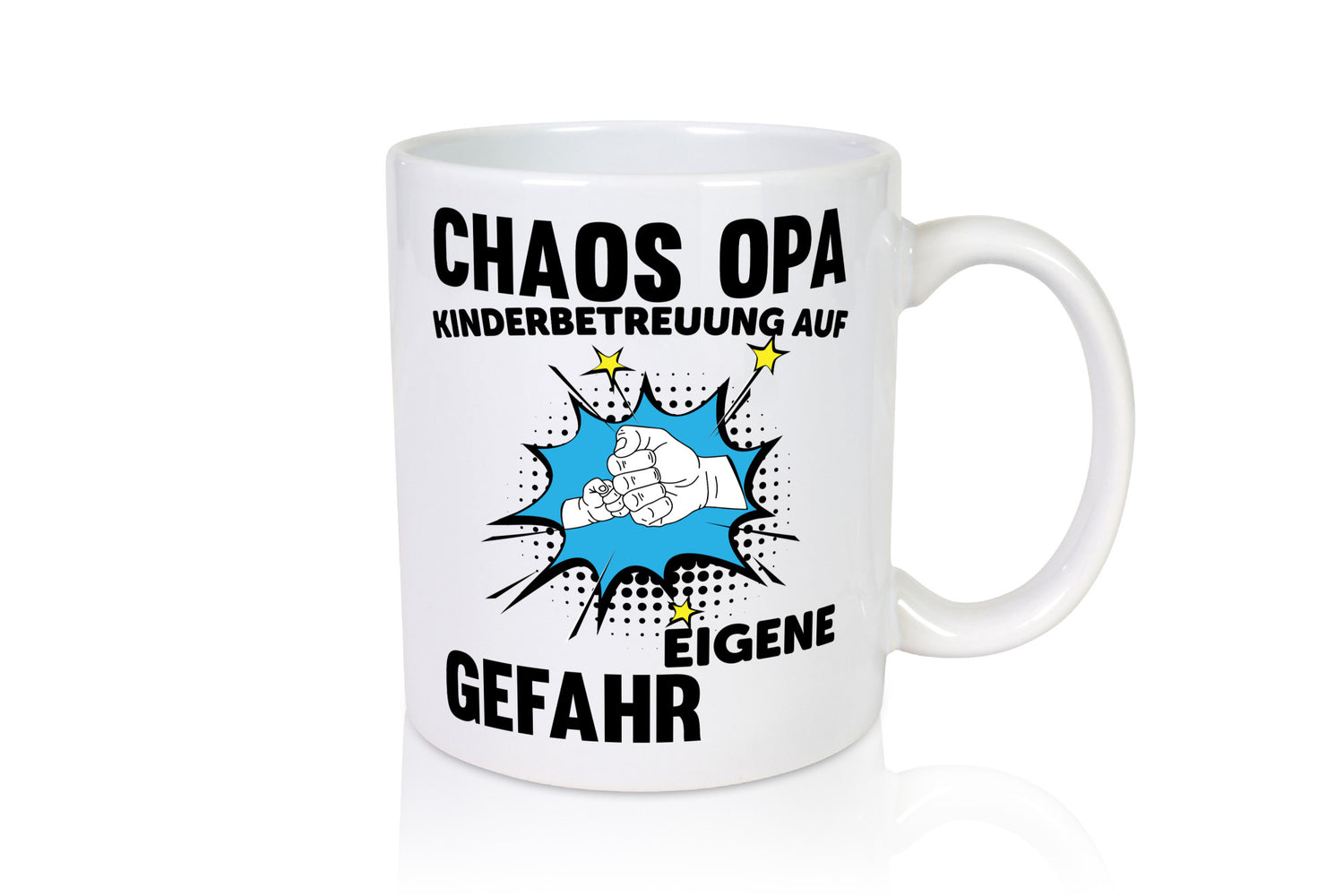 Chaos Opa | Kinderbetreung auf eigene Gefahr lustig Familie Geschenkidee