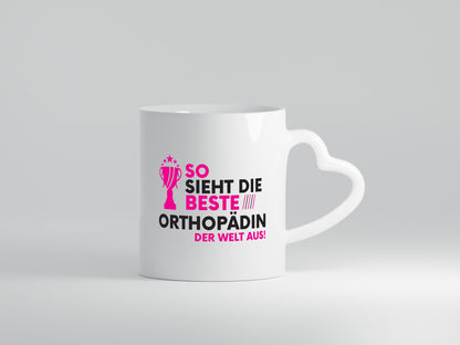 Die Weltbeste Orthopädin |Orthopädie Humor Geschenkidee Tasse