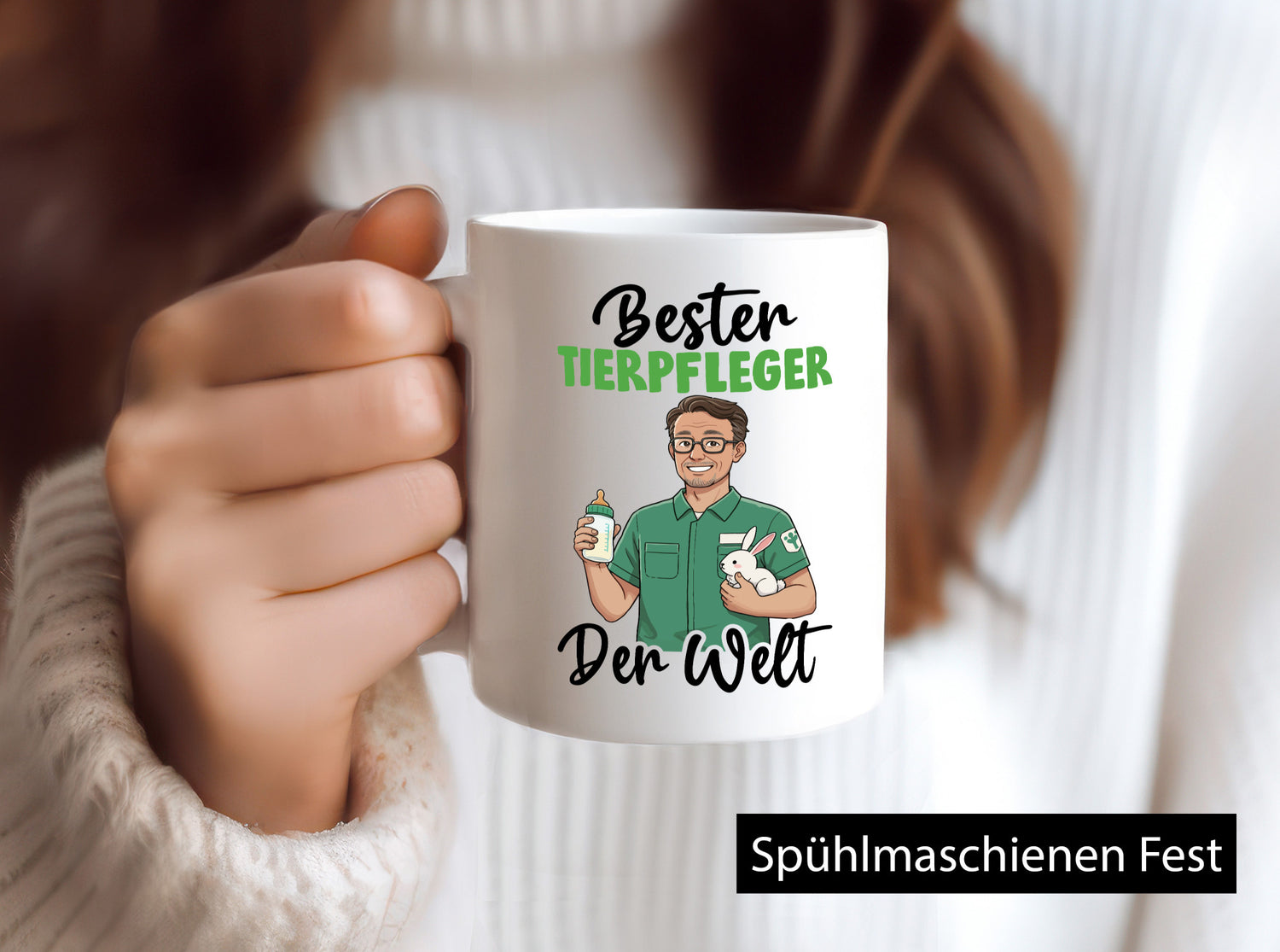 Bester Tierpfleger | Pflegeberuf Tierheim v2 Geschenkidee Arbeit Kollegen Büro