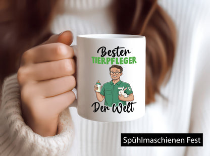 Bester Tierpfleger | Pflegeberuf Tierheim v2 Geschenkidee Arbeit Kollegen Büro
