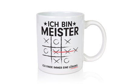 Löse Probleme: Meister | Meisterbrief lustiger Spruch Geschenk Humor