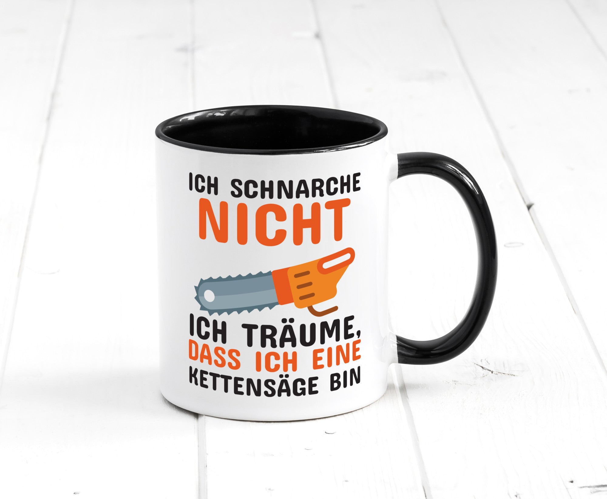 Ich schnarche nicht lustiger Spruch Geschenk Humor Geschenkidee Tasse