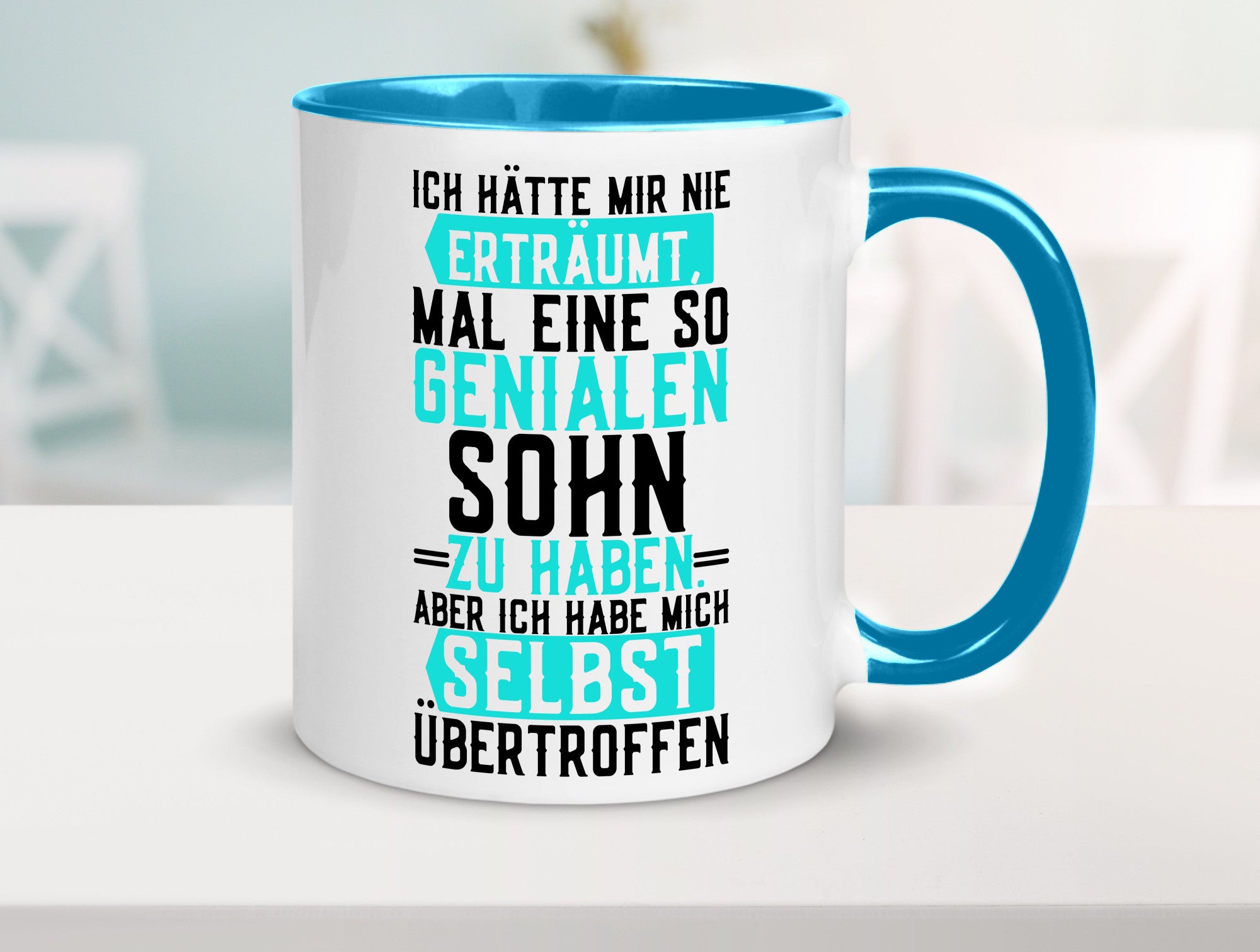 Wundervoller Sohn | Liebe Papa Vatertag Humor Geschenk Familie Geschenkidee
