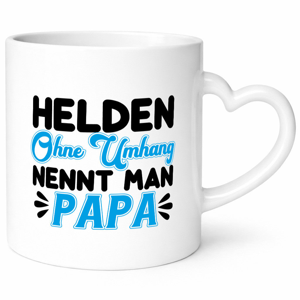 Superheld Papa Geschenk Humor Geschenkidee lustiger Spruch Tasse