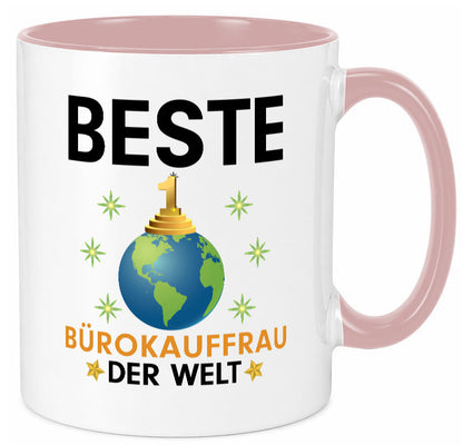 Welt Beste Bürokauffrau | Kauffrau Geschenk Arbeit Kollegen Büro lustiger