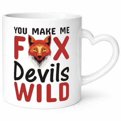 Denglisch | Englisch Spruch Fox Devils Wild v2 Humor Geschenkidee Tasse