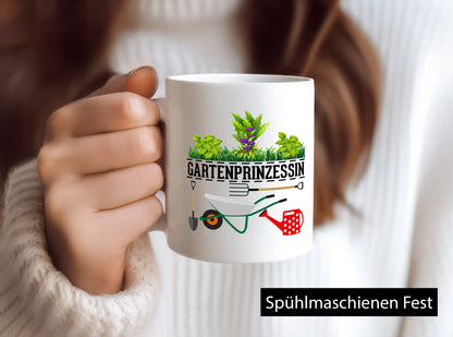 Gartenprinzessin | Gärtnerin Gartenliebhaber Geschenk Humor Geschenkidee
