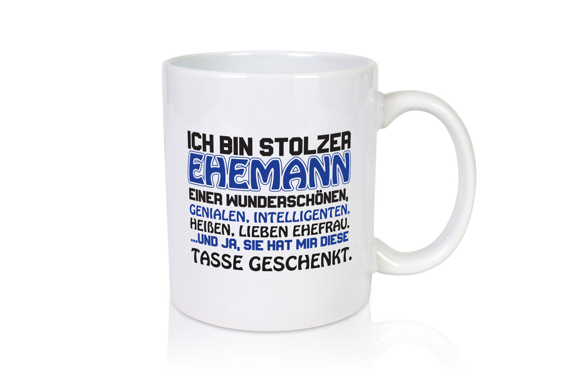 Stolzer Ehemann | Ehe Spruchtasse Ehefrau Humor Geschenk Geschenkidee lustiger