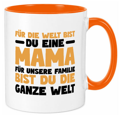 Beste mama der Welt vl8 lustig Familie Geschenkidee Geschenk Tasse