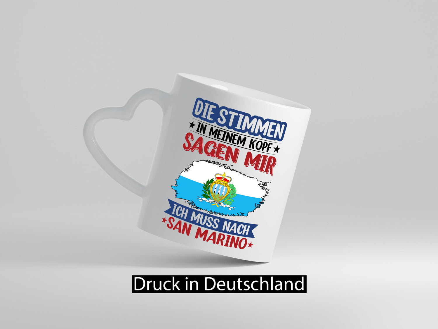 San Marino | Urlaub Stimmen in meinem Kopf Traumland v2 lustiger Spruch