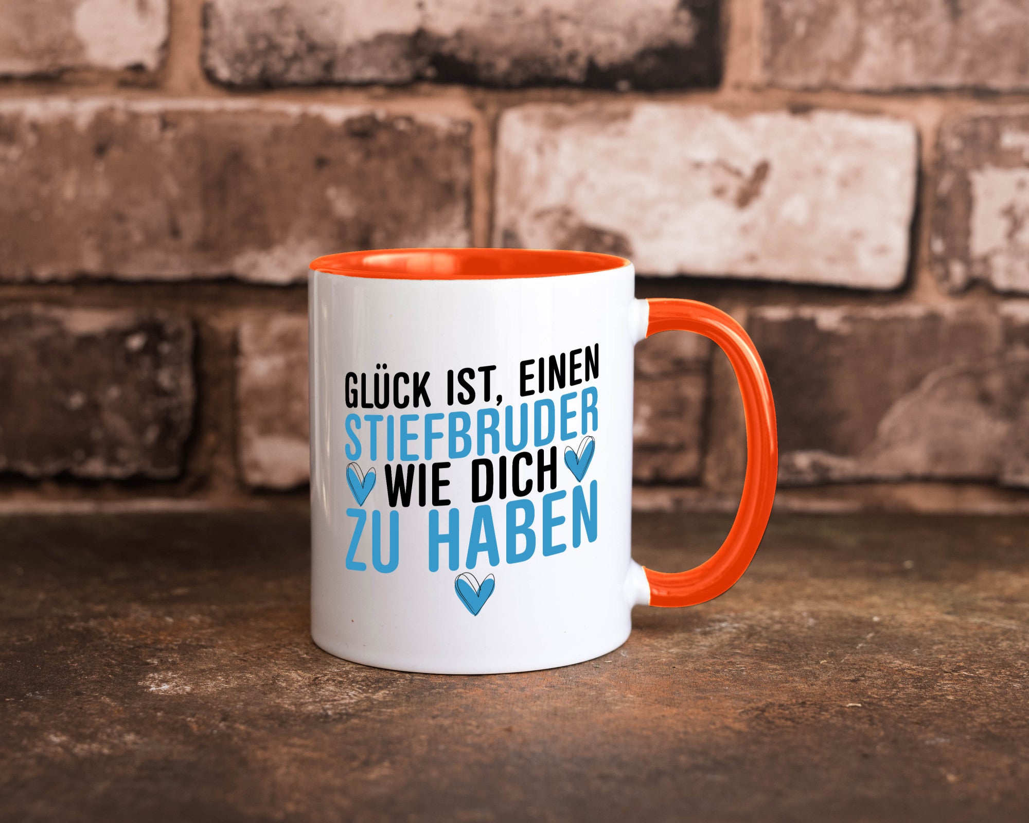 Stiefbruder wie dich | Glück lieber Bruder Geburtstag Geschenkidee Humor Tasse