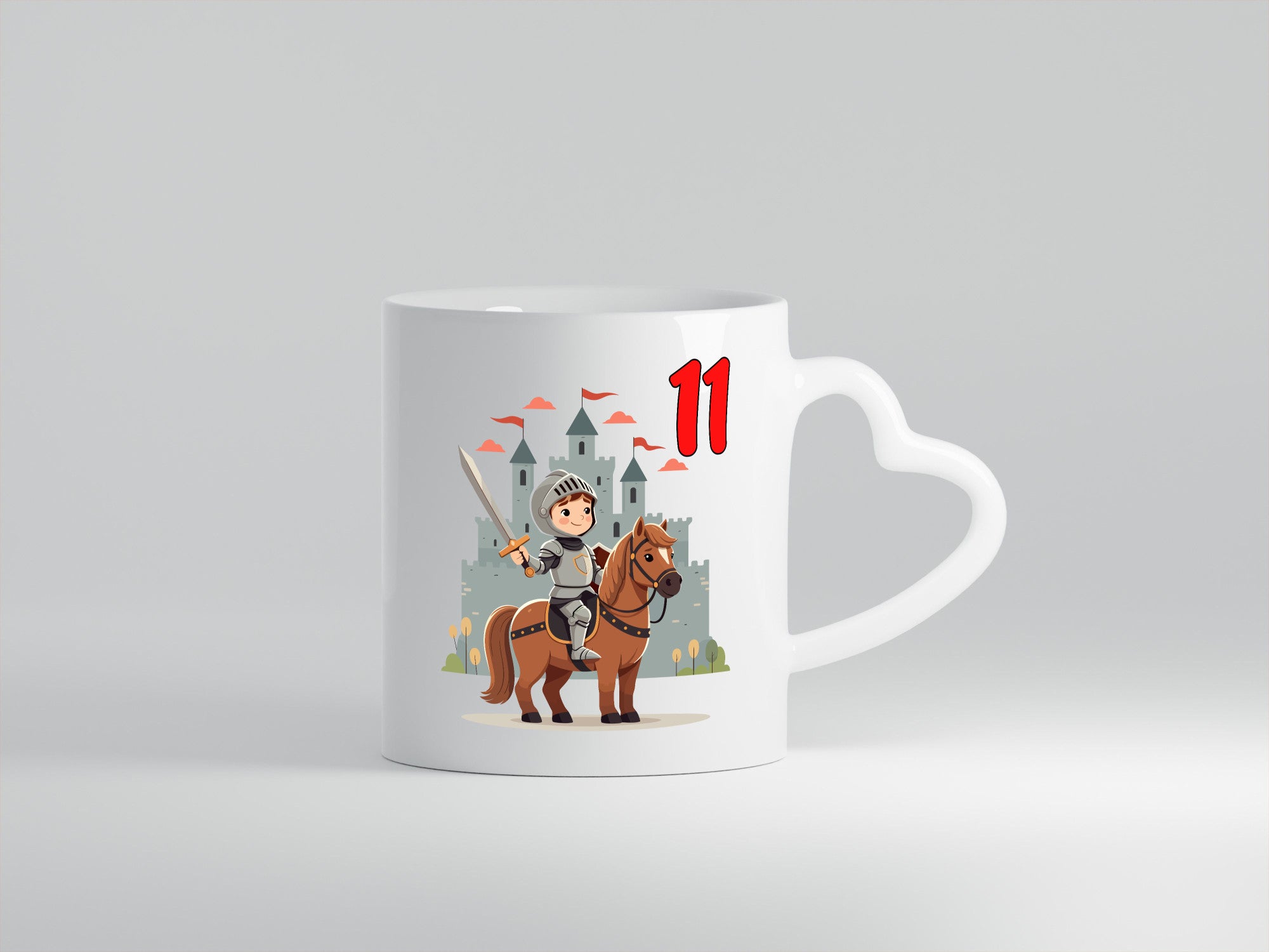 11. Geburtstag | 11 Jahre Ritter Junge Schloss lustig Geschenkidee Geschenk