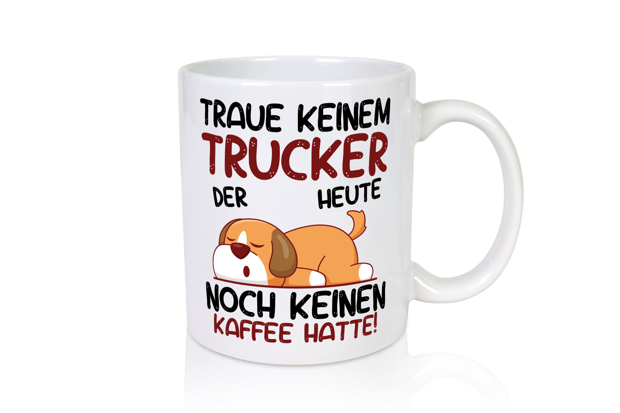 Traue keinem Trucker | LKW Fahrer Beruf lustig Arbeit Kollegen Büro Geschenk