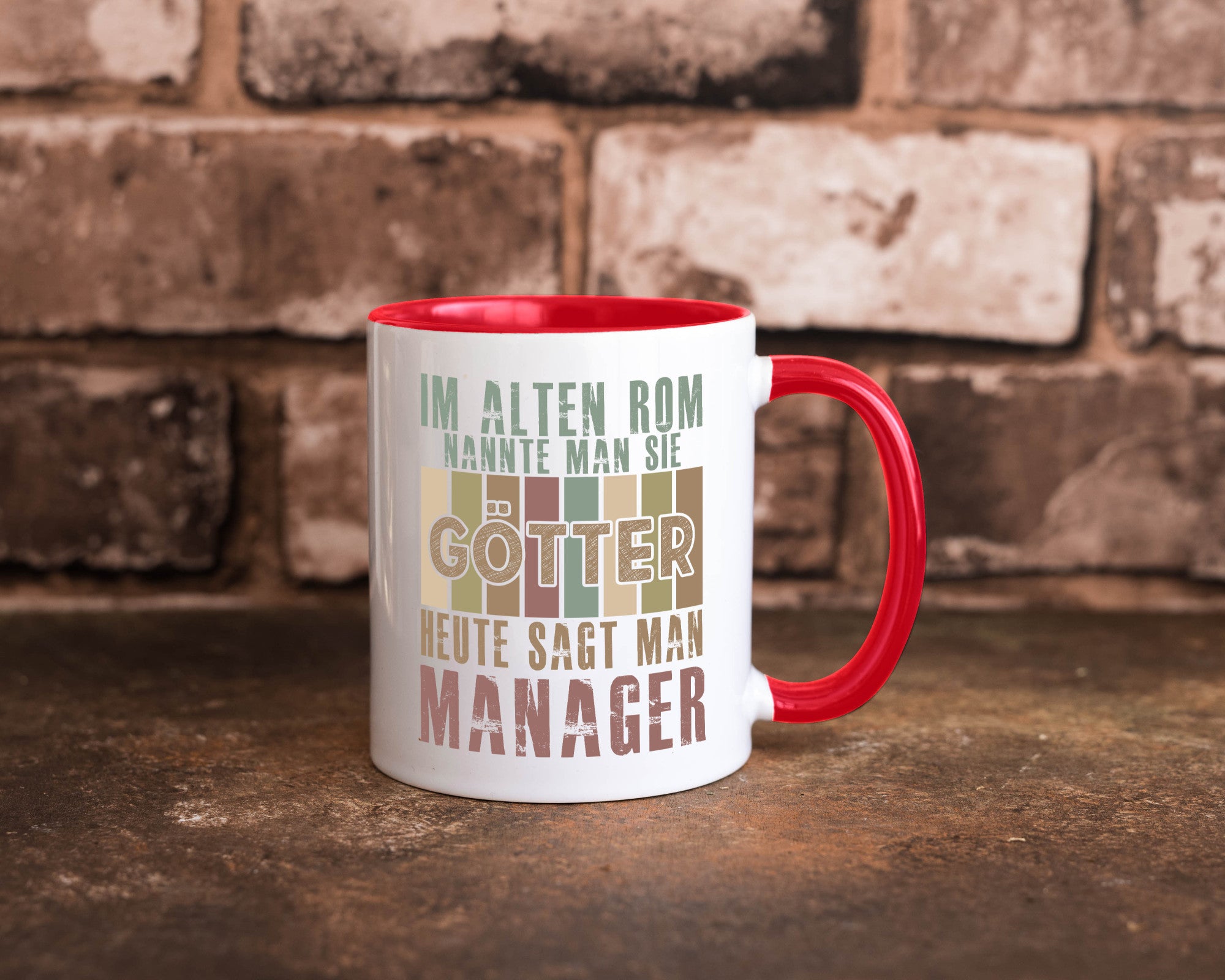 Heute sagt man: Manager | Management Humor Geschenkidee Tasse