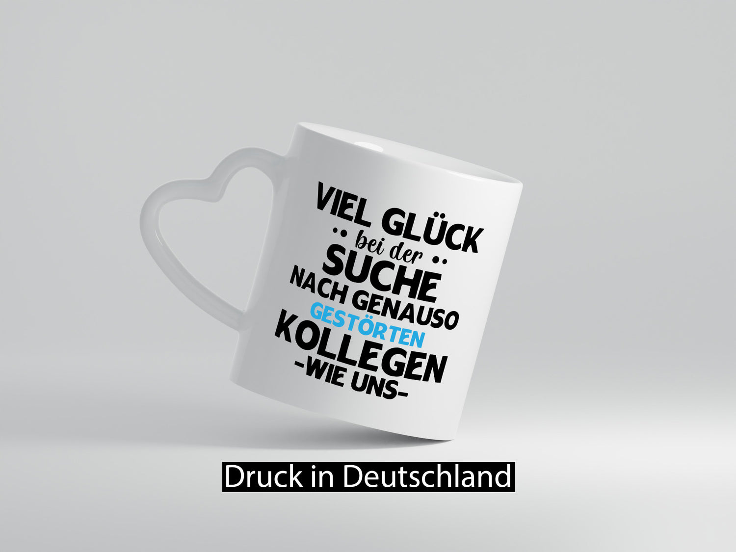 Viel Glück bei der Suche | Arbeitskollegen Arbeit Geschenk Kollegen Büro
