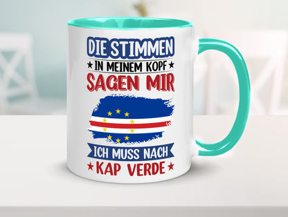 Kap Verde | Urlaub Stimmen in meinem Kopf Traumland lustig Humor Geschenkidee