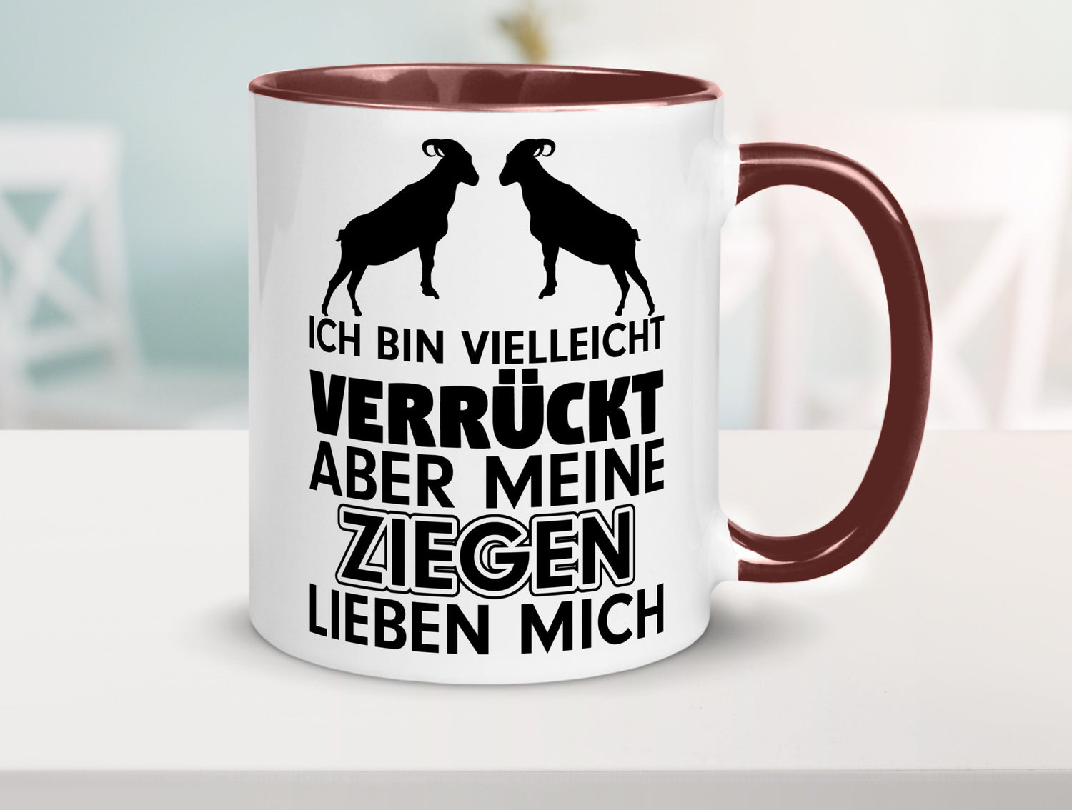 Meine Ziegen | Hirte Tasse Bauernhof Hirtin Bauer Humor Geschenkidee