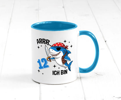 12. Geburtstag | 12 Jahre Arr Pirat Hai Piraten Geschenk Geschenkidee lustiger
