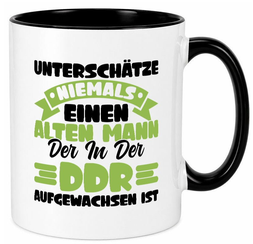 DDR Männer | Ostdeutschland Opa Ossi Vatertag vl5 lustig Familie Geschenkidee Tasse