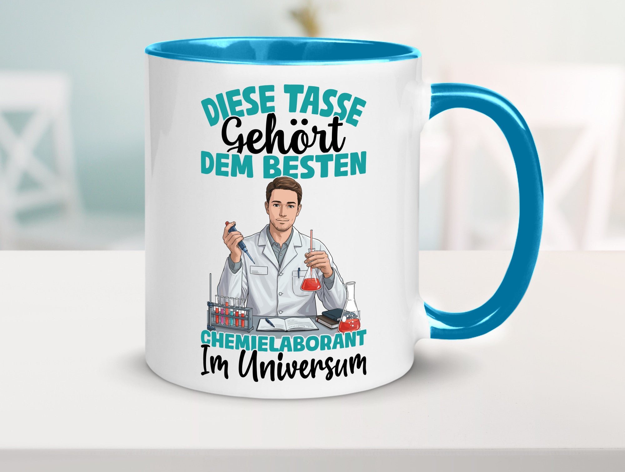 Im Universum: Chemielaborant | Laborant Chemie Humor Geschenkidee Tasse