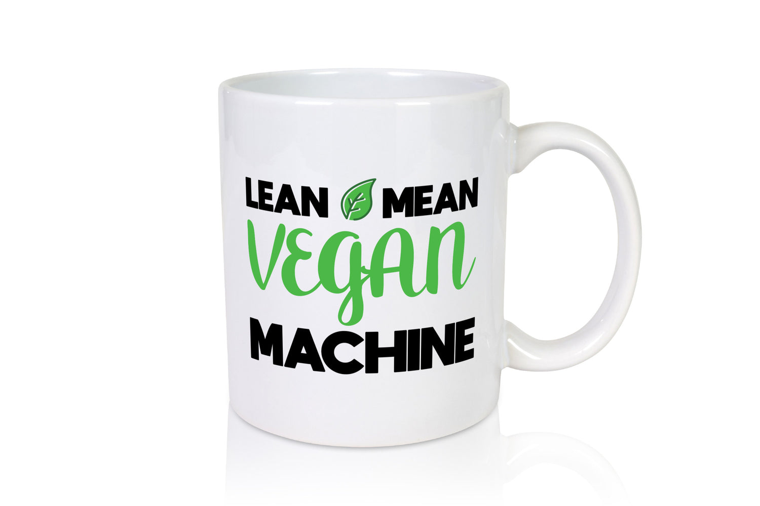 Lean Mean Vegan Maschien | Vegetarier lustiger Spruch Geschenk Humor