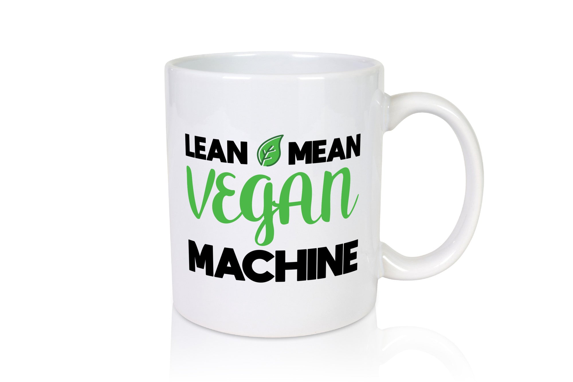 Lean Mean Vegan Maschien | Vegetarier lustiger Spruch Geschenk Humor