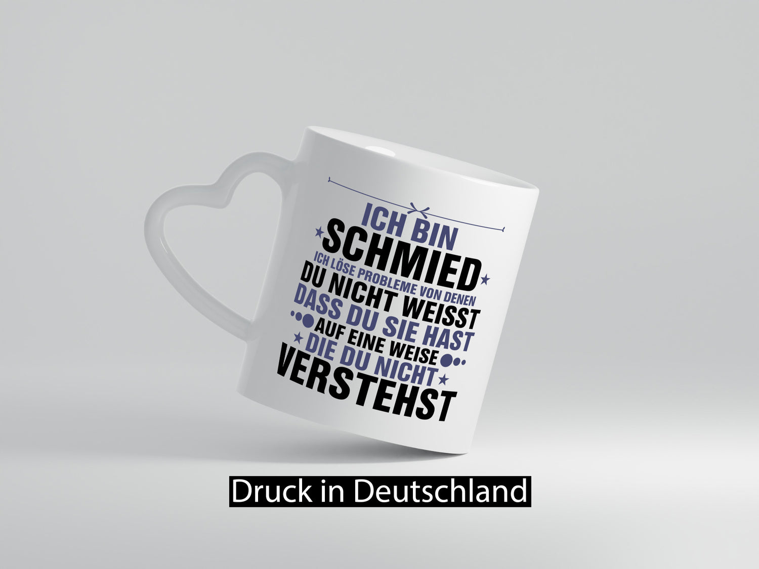 Löse Probleme: Schmied | schmieden v2 Geschenkidee Humor Tasse