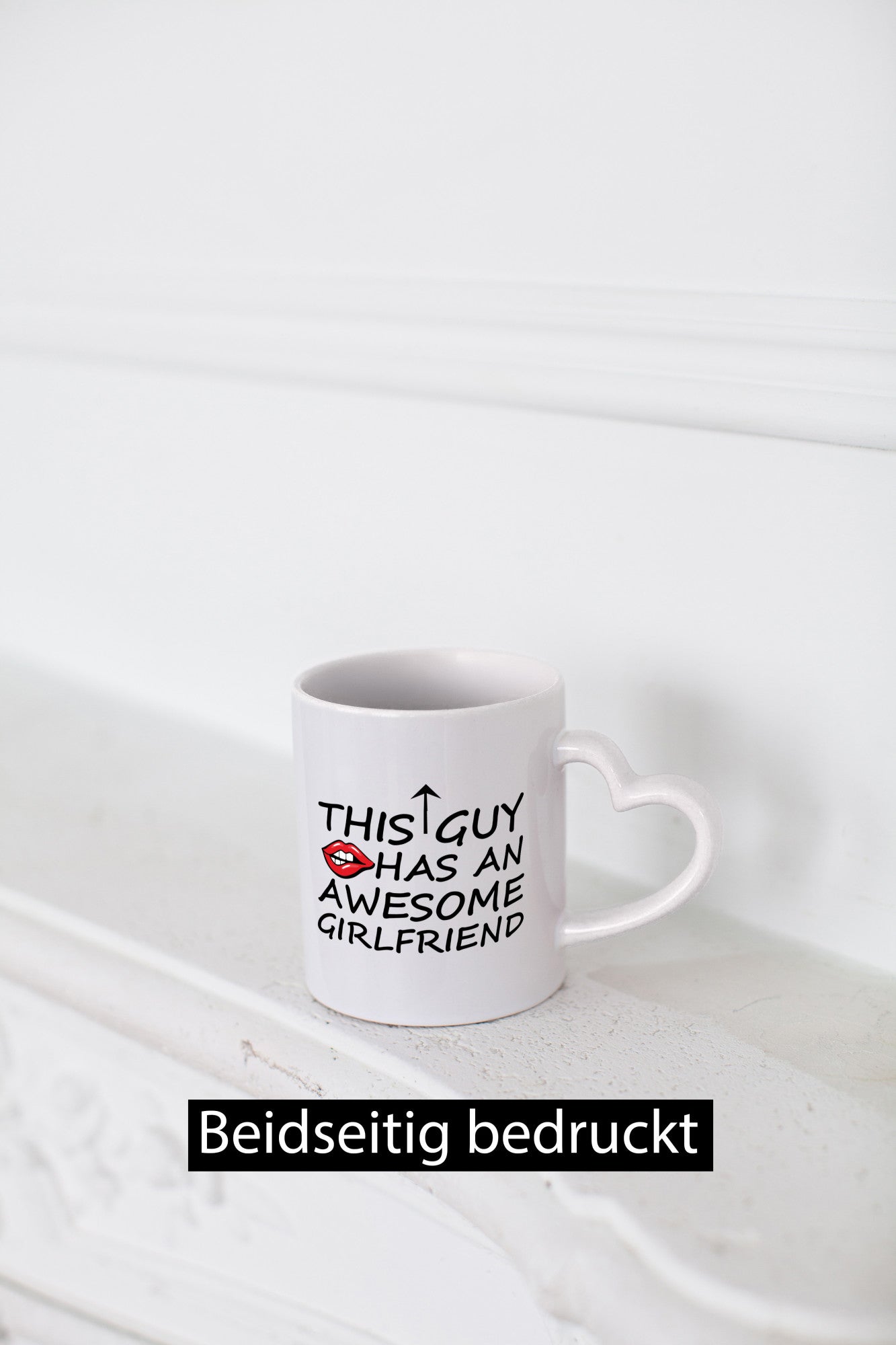 This Guy has an awesome Girlfriend lustig Humor Geschenkidee Geschenk Tasse