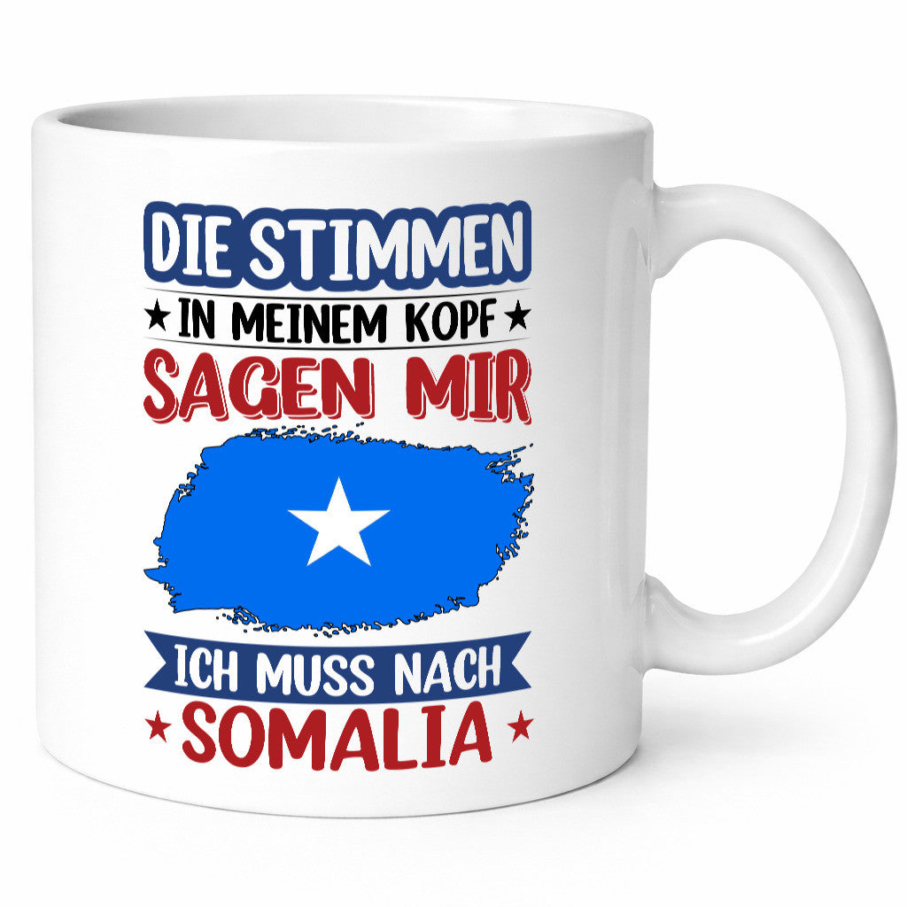 Somalia | Urlaub Stimmen in meinem Kopf Traumland v2 Geschenk Familie