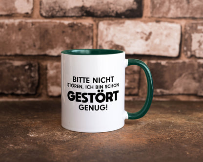 Bitte nicht stören | ich bin gestört Crazy lustig Humor Geschenkidee Geschenk