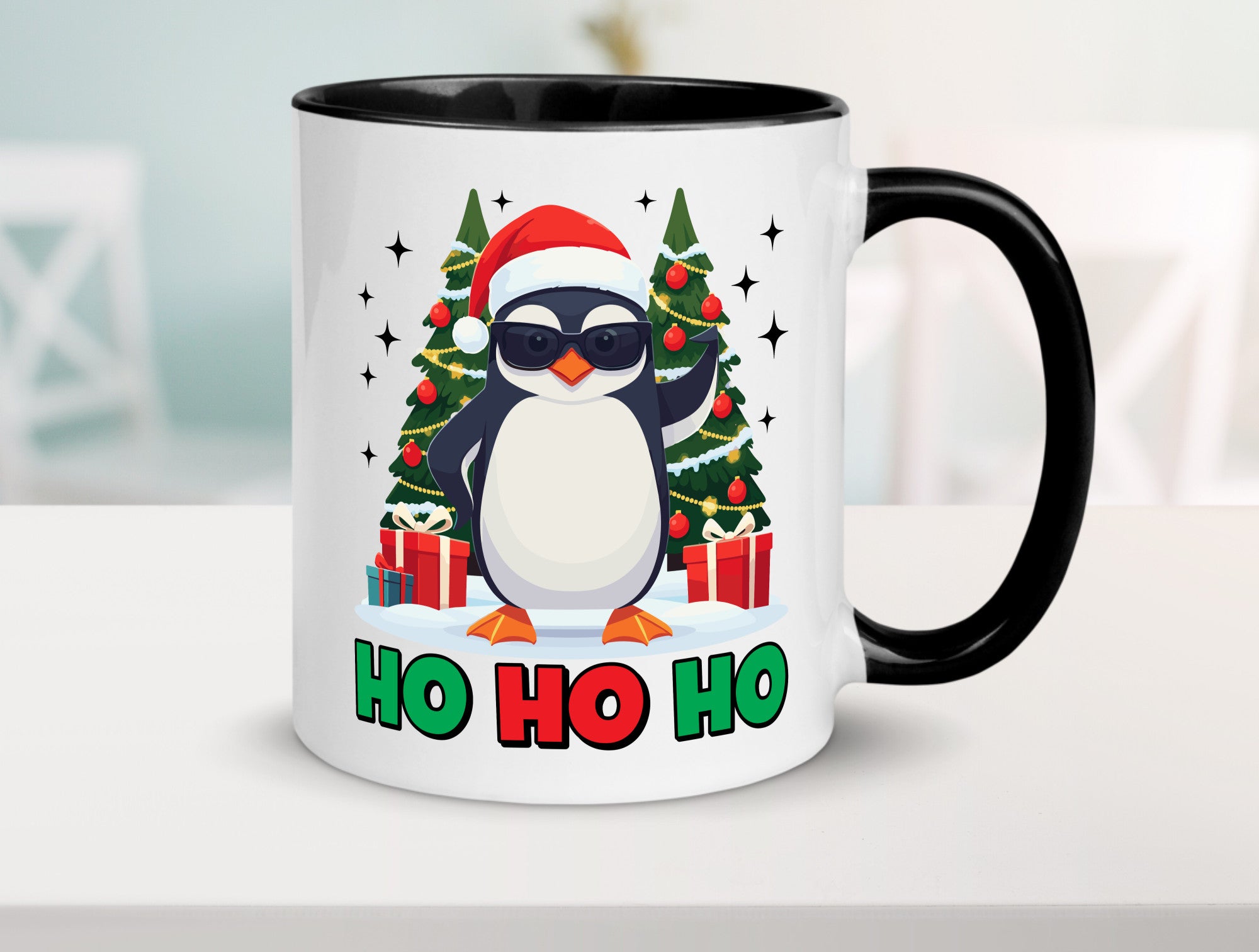 Ho | Weihnachts Pinguine Weihnachten lustig Humor Geschenkidee Geschenk Tasse