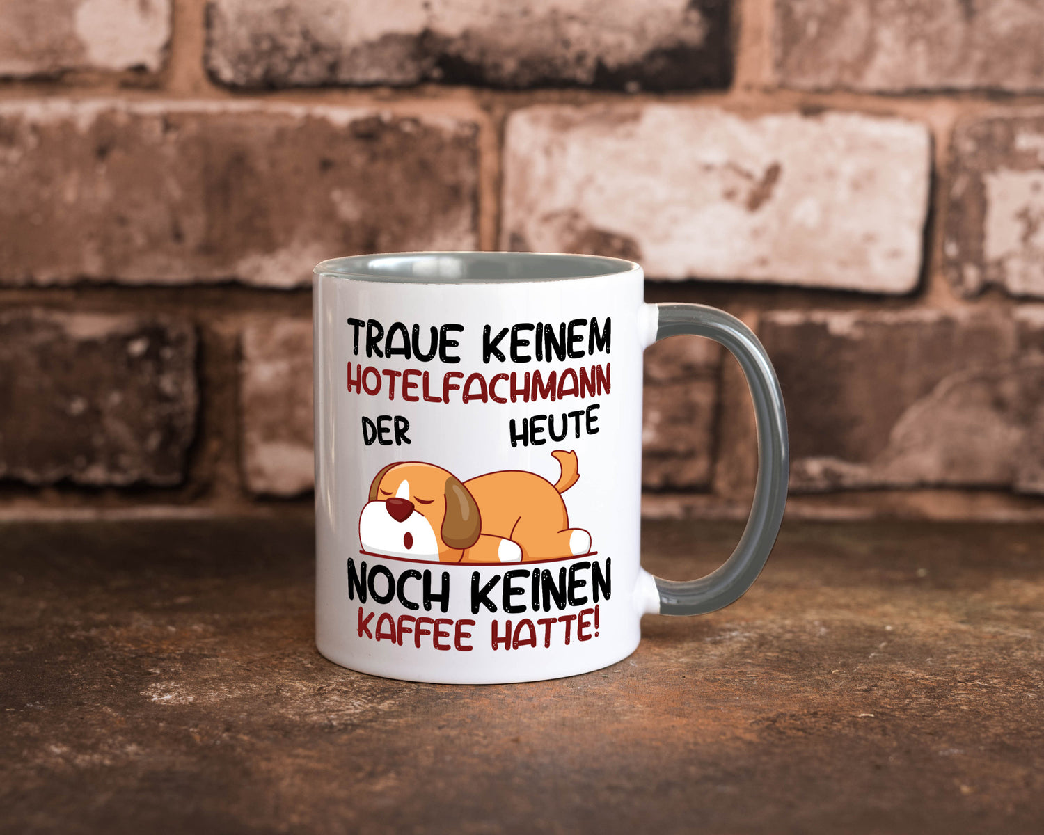 Traue keinem Hotelfachmann |Hotel lustig Humor Geschenkidee Geschenk Tasse