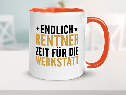 Rentner zeit für die Werkstatt | Ruhestand Handwerker v2 lustiger Spruch