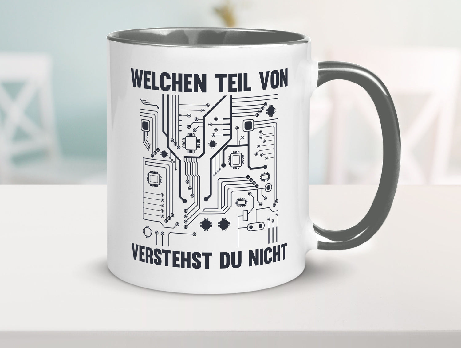 Welchen teil von verstehst du nicht | technik Humor Geschenkidee Tasse
