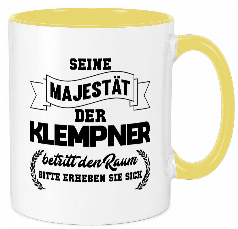 Der Klempner betritt den raum | Geschenk Humor Geschenkidee lustiger Spruch